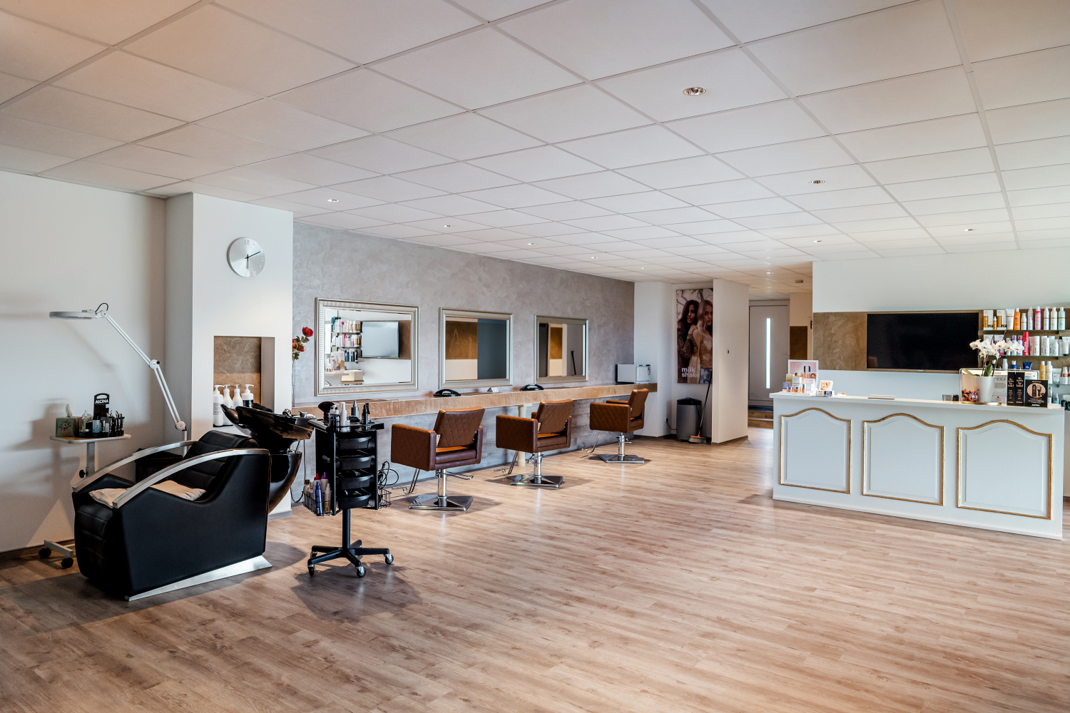 Innenraum des Friseursalons in Herborn